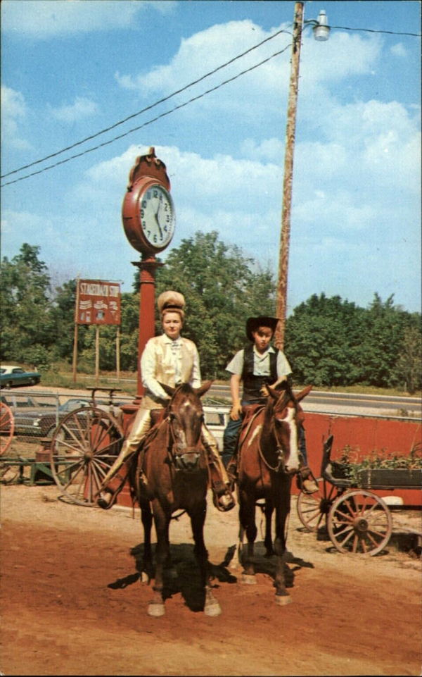 Irish Hills Area - Stagecoach Stop 1960S Postcard (newer photo)